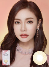 Lensme Shine Cocktail Peach Crush 月拋美瞳隱形眼鏡(2片)